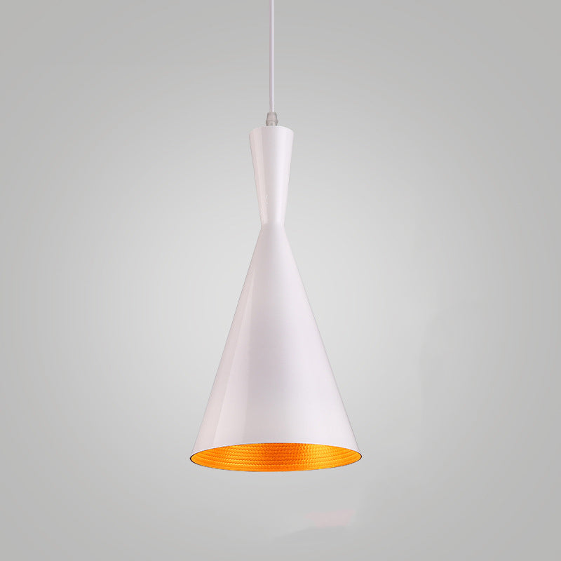 Haillie En Forme de Cône Conique Suspension Métal Chambre à Coucher - Neutralighting