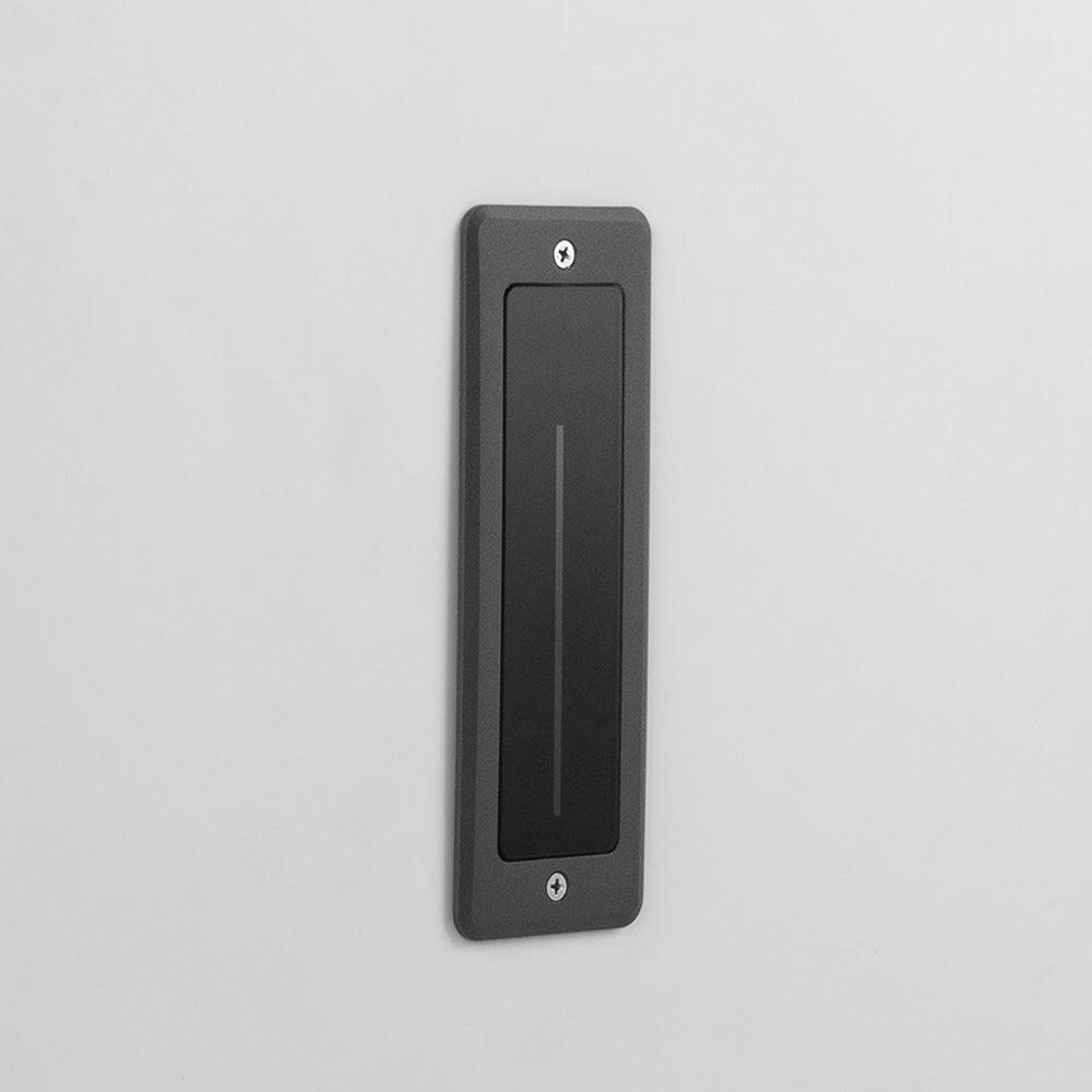 Ray Éclairage Escalier Extérieur Rectangulaire Moderne, Métal/Verre, Noir, Escalier - Neutralighting