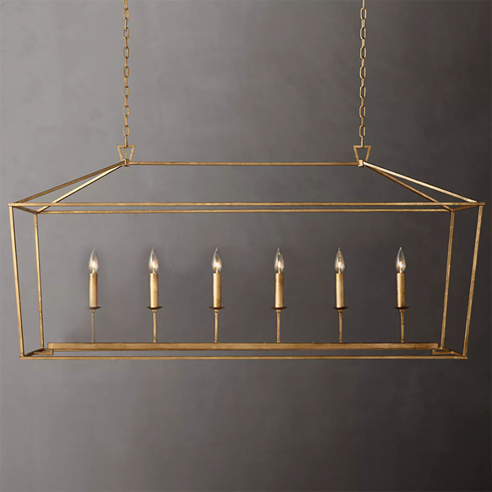 Silva Vintage Design Métal LED Suspension Salle À Manger/Salon - Neutralighting