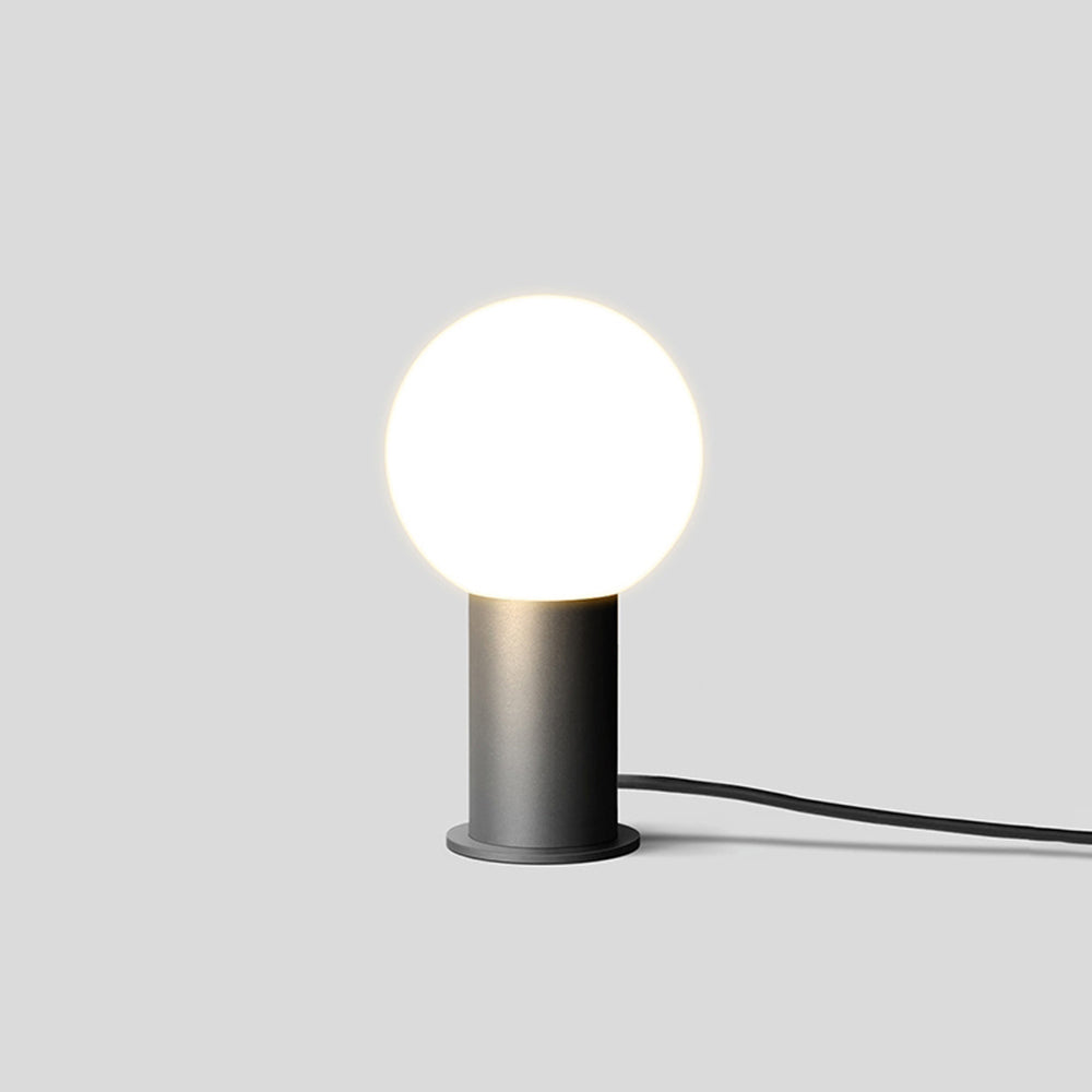 Ray Moderne LED Lampadaire Extérieur Noir Métal Allée Cour - Neutralighting